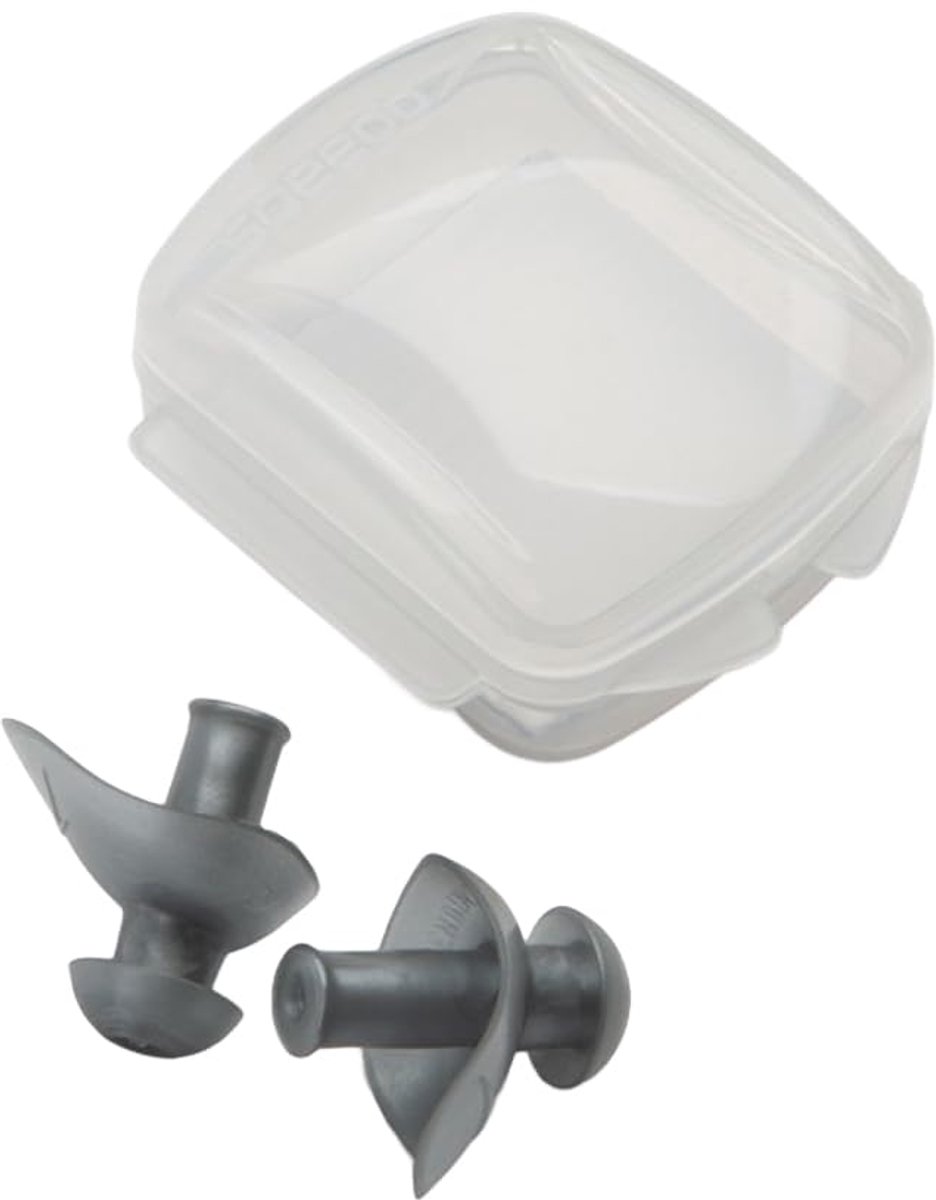 Oordoppen voor zwemmen | Waterdicht | Transparant donkergrijs | One size