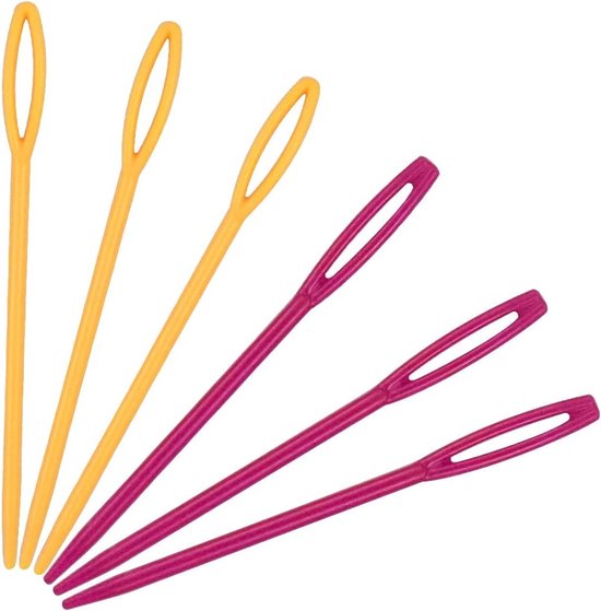 53-delige Haaknaalden Set voor Beginners - Plastic Naalden, Breiaccessoires en Haakaccessoires — afbeelding 3