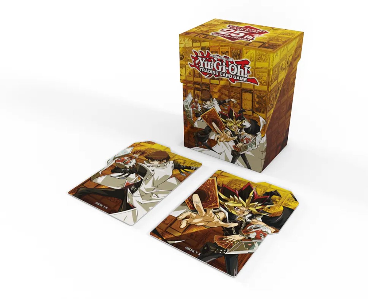 YGO - Yugi & Kaiba Quarter Century Deck Box