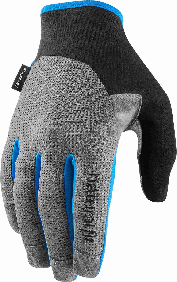 CUBE GLOVES LONG FINGER X NF GREY/BLUE