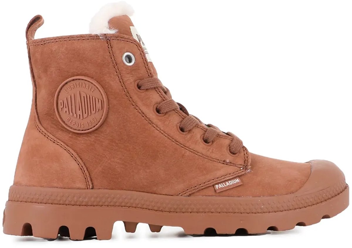 Palladium Pampa Hi Zip Wl Laarzen Vrouw Bruin