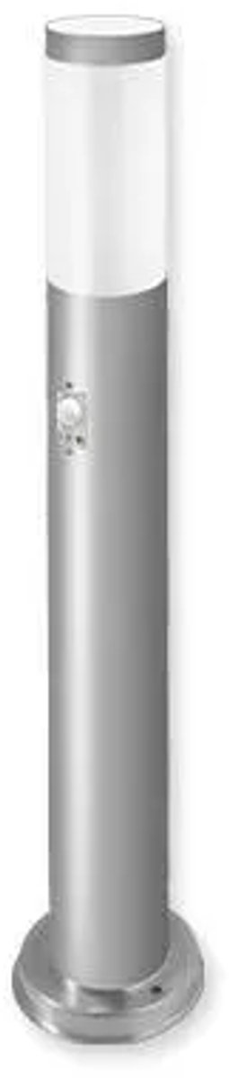 Tuinlamp LED E27 Manila sensor 65cm zilver