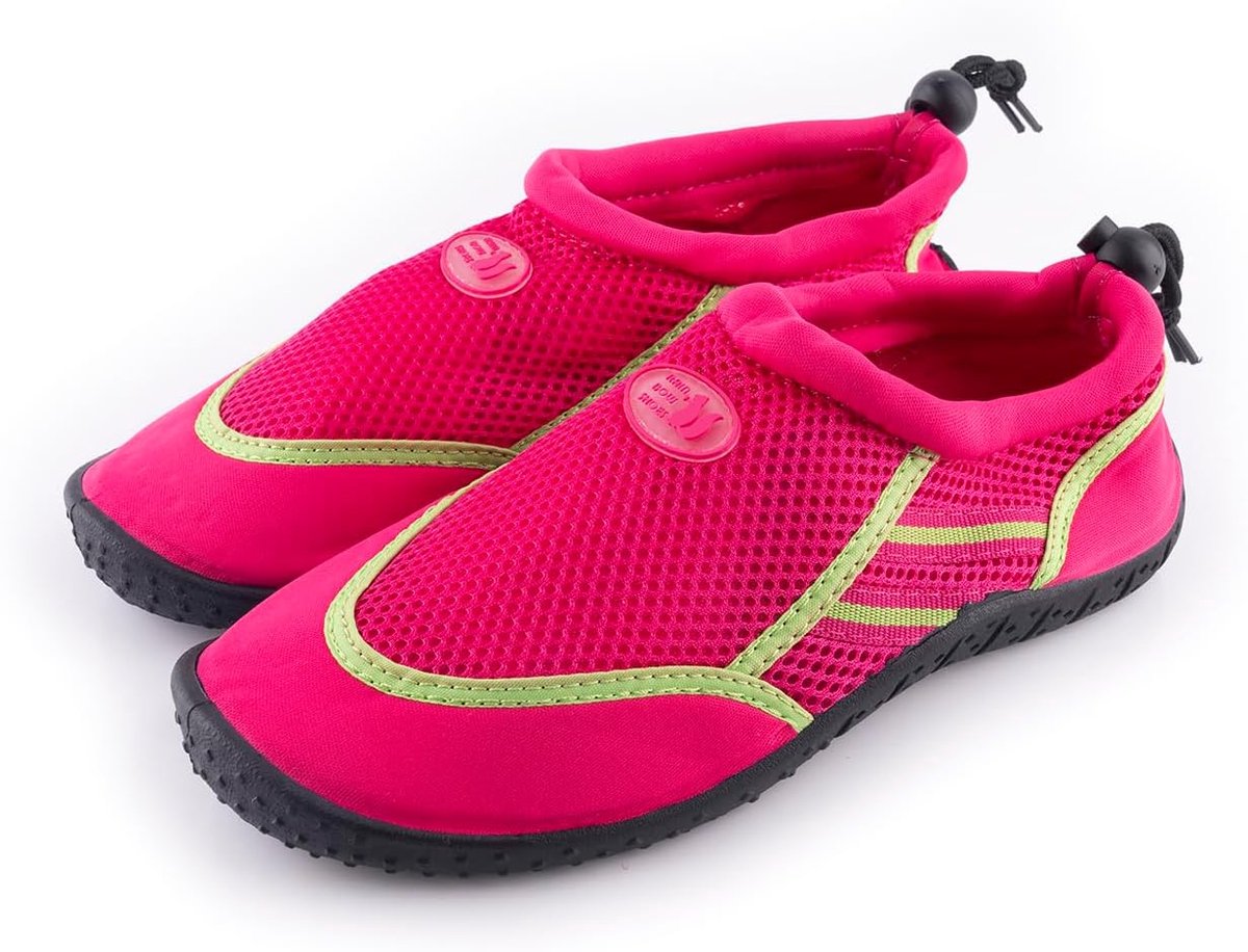 R-ISLAND Waterschoenen voor dames, ademend, comfortabel, antislip, ideaal voor strand, zwembad en watersport., Roze - ShopVlot