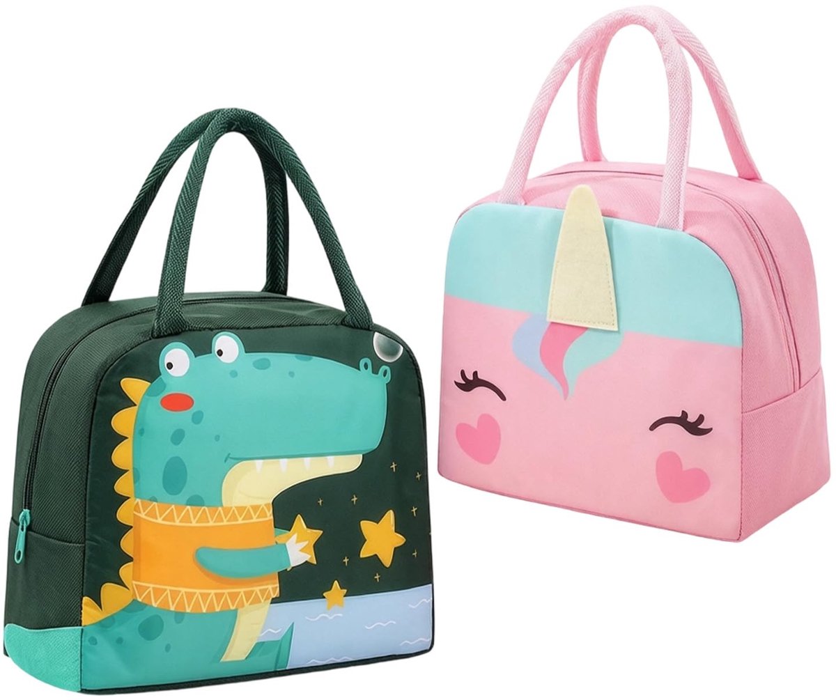 Yeheap 2 x koeltas voor levensmiddelen, kleine koeltas, waterdicht, voor heren en dames, kantoor, lunchtas, voor - ShopVlot