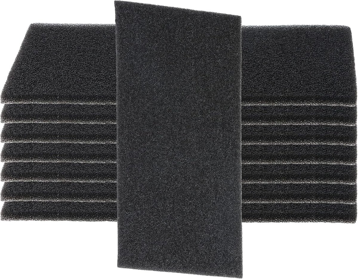 8 stuks sponsfilter voor warmtepomp- en condensdrogers, effectieve pluisverwijdering, 225 x 110 x 8 mm, vervangingsfilter voor optimale luchtcirculatie en onderhoud