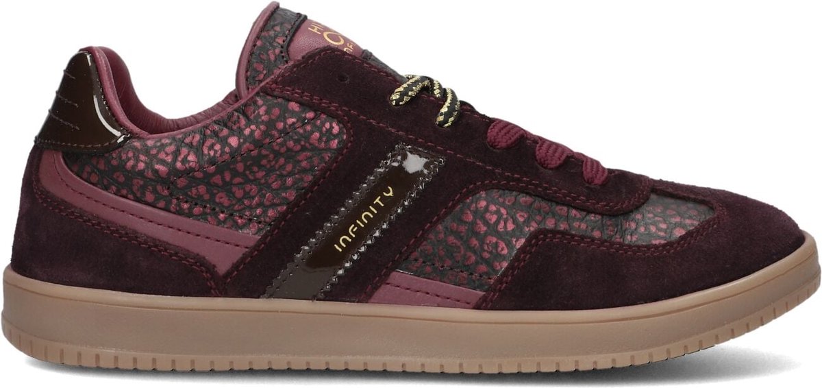 Hip H1113 Sneakers - Meisjes - Bordeaux - Maat 32