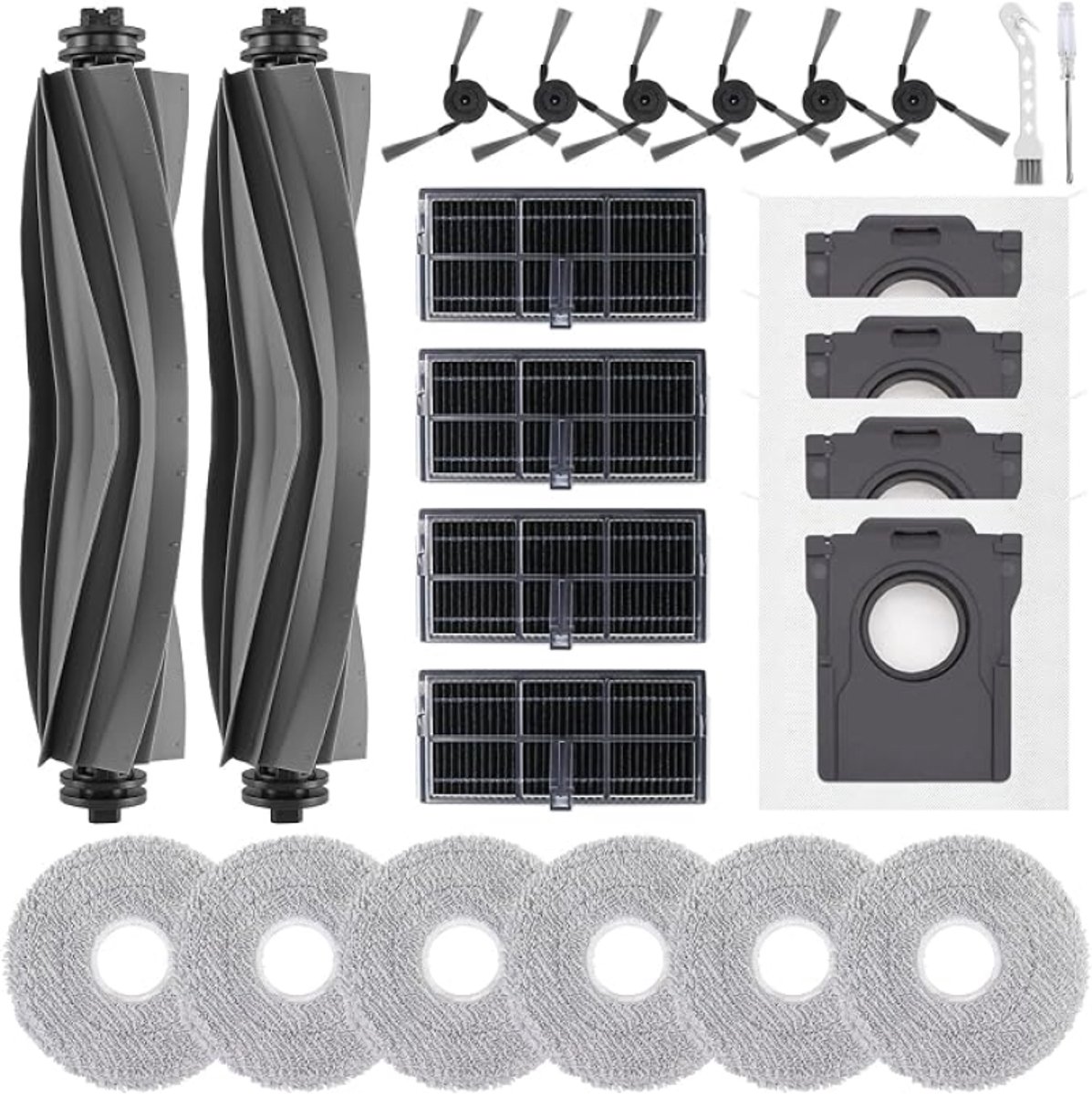 Accessoireset voor Dreame L10s Ultra Gen 3 en X40 Ultra - 22 delen