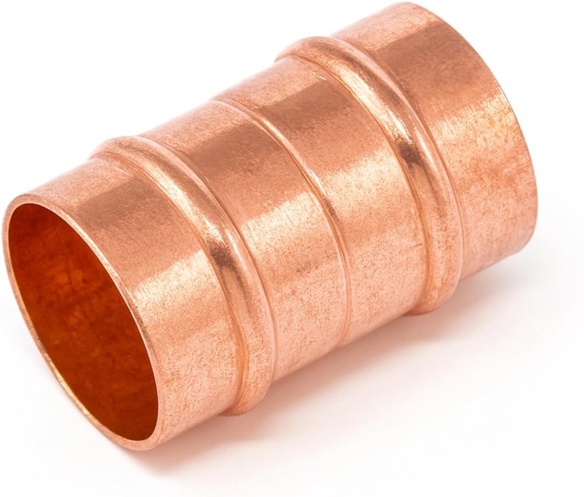 20x Westco 8mm Koperen Rechte Koppeling SR1 - Duurzame End Feed Fitting voor Betrouwbare Water & Verwarmingssysteem - ShopVlot