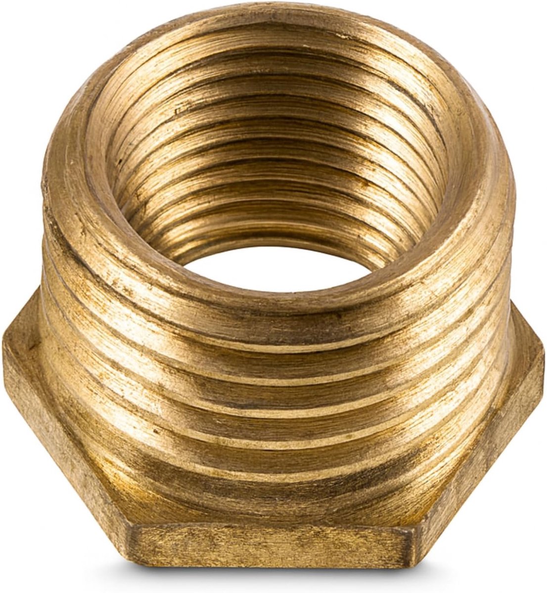 5X Westco 3/4" x 3/8" Brass Reducing Bush - Male to Female BSP Thread Adapter - ShopVlot
