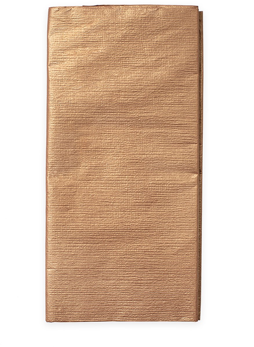 Papieren Tafelkleed 120x180cm - Koper - Feestartikelen