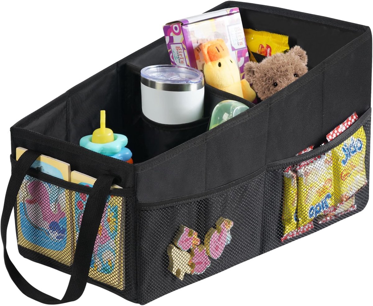 Car Organizer for Back Seat, Black - ShopVlot