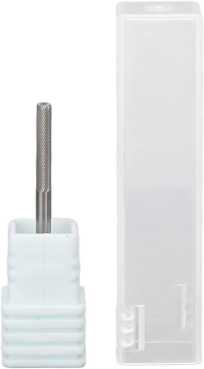 Nail grinding bit voor het verwijderen van nagellijm en polijsten van nagels, tungsten staal voor manicure beginners en professionals