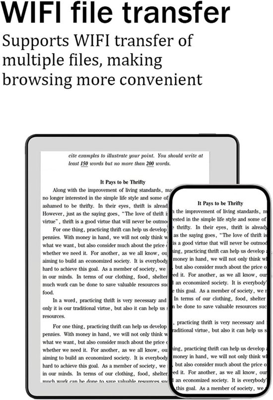 Kleuren e-reader met stylus, 5,76-inch HD LCD-scherm, 16 GB opslag, oogvriendelijk ontwerp, compatibel met Android 8.1, inclusief beschermhoes. — afbeelding 4