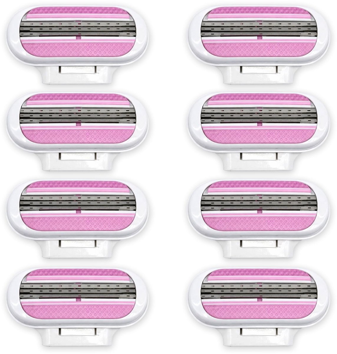 Vervangende scheermesjes 8 stuks - compatibel met Gillette Venus - extra gladde 3-laags mesjes - ideaal voor benen - ShopVlot