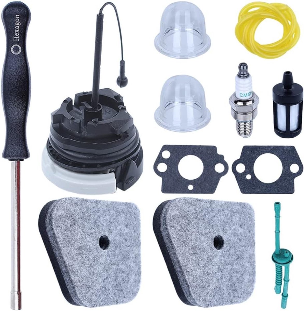 Hogedruk brandstoffilter slang set voor Stihl FS90 FS100 FS110 FS130 HT101 HT130 HT131, vervangingsonderdelen en accessoires