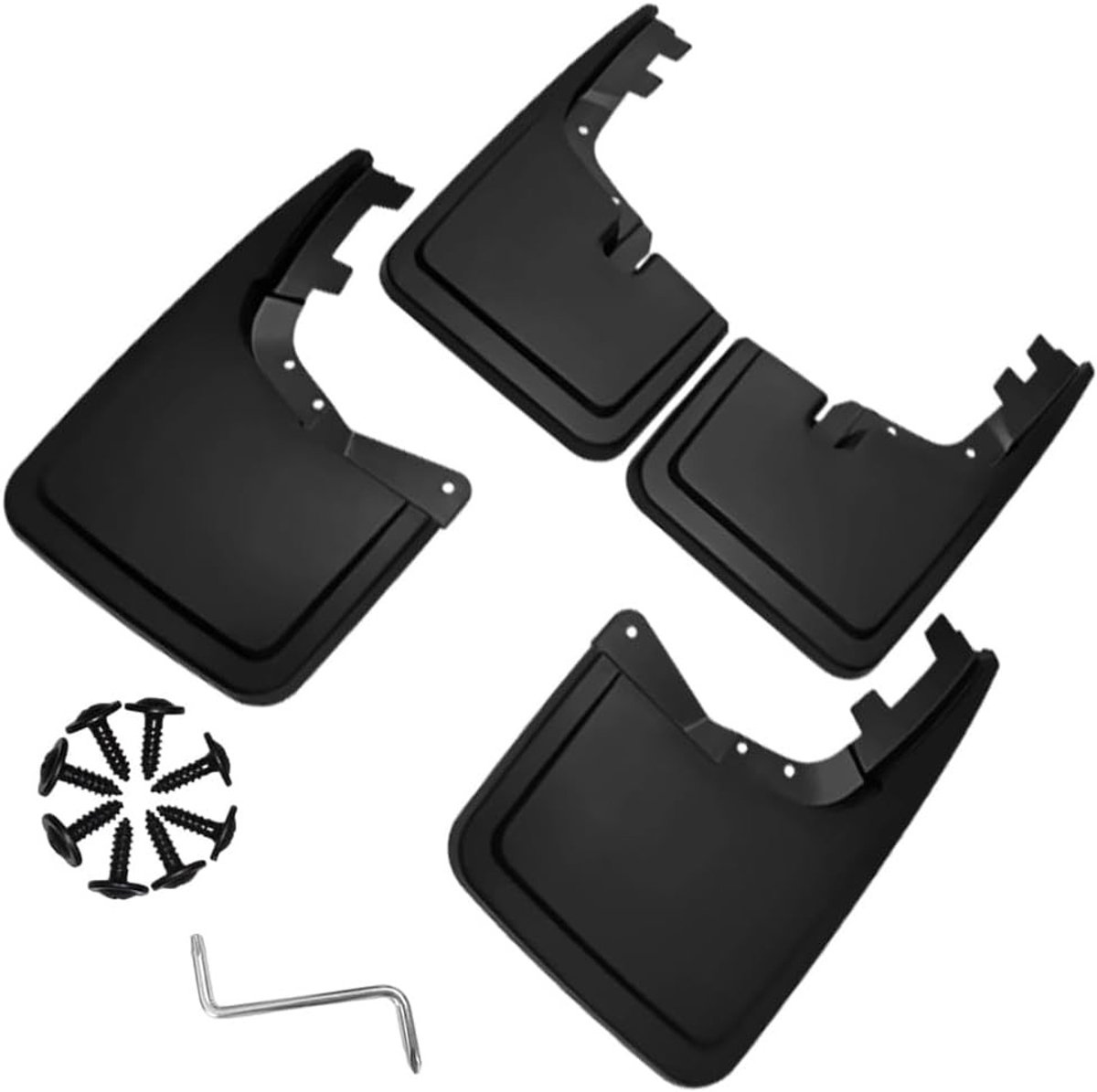 Mudflaps en Mudguards voor Ford F-150 2021-2025 - Bescherming tegen modder en vuil, Perfecte pasvorm voor voertuigen