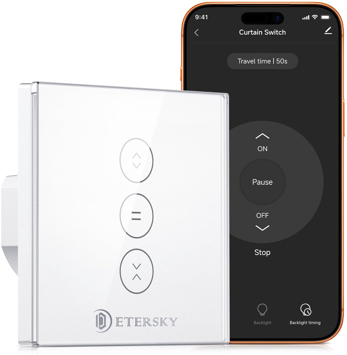 Curtain Switch Z - Smart bediening - Energiezuinig - Eenvoudige installatie - ShopVlot