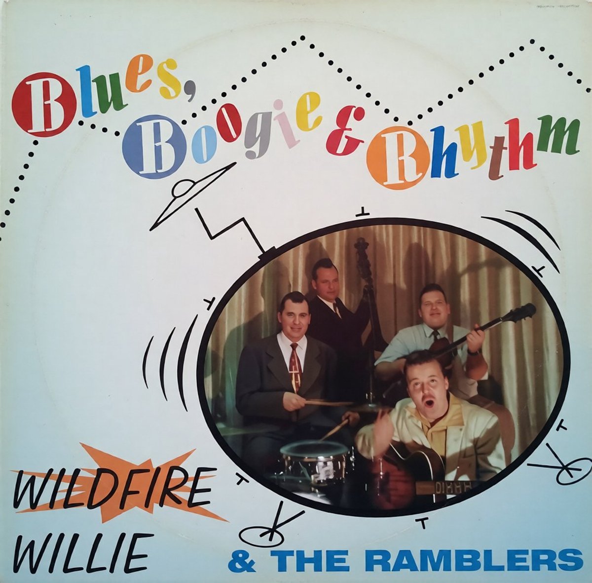Wildfire Willie & The Ramblers - Blues Boogie & Rhythm (7" Single)