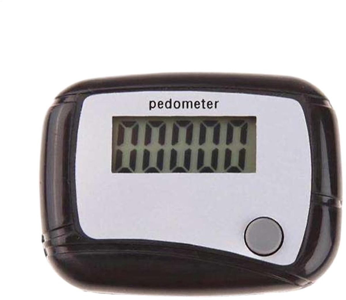 Set van 2 digitale stappentellers Geschikt voor fitness | Stappentellers Geschikt voor senioren, te gebruiken tijdens sporten, wandelen, hardlopen, training en andere activiteiten (zwart)