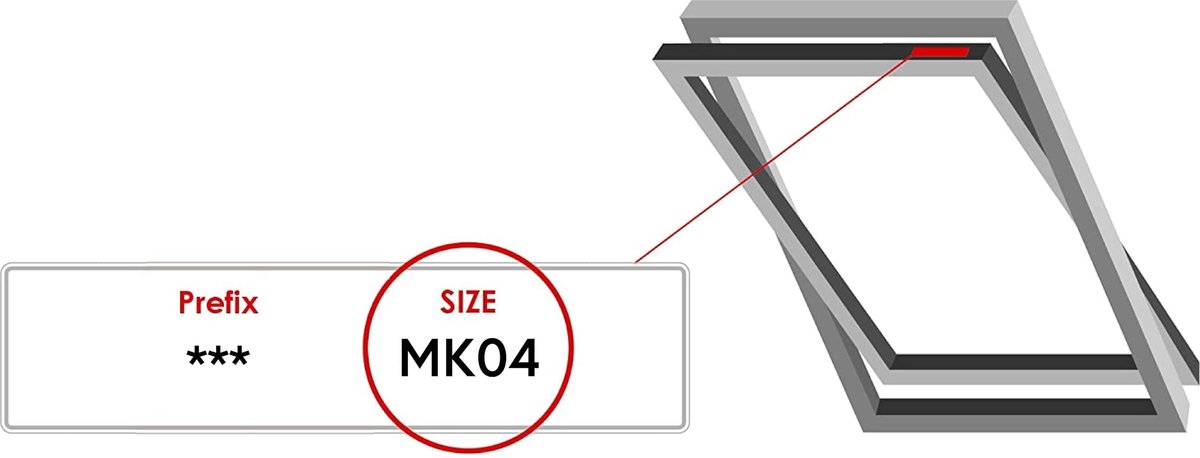 Bloc Skylight Blind voor Velux Dakramen Blockout - zwart - MK04 - optimaal verduisterend - ShopVlot