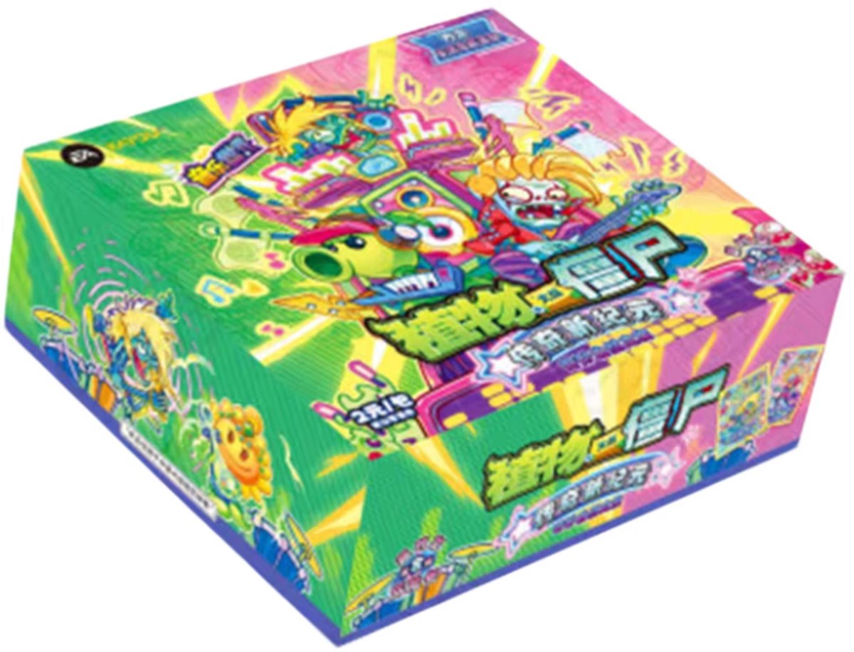 Kayou Plants vs Zombies verzamelkaarten TCG legende van muziek serie Boosterbox met 30 pakjes en 5 kaarten per pakje (Chinees)