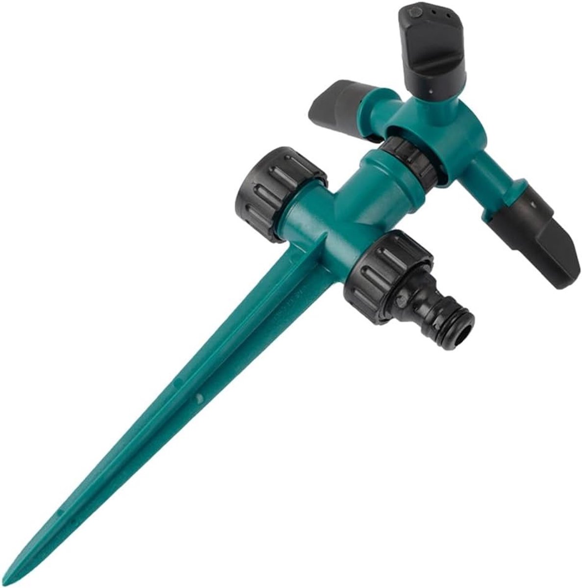 Automatische 360 Graden Rotatiesproeier voor Tuinirrigatie - Efficiënte Waterbesparing en Gemakkelijk Gebruik
