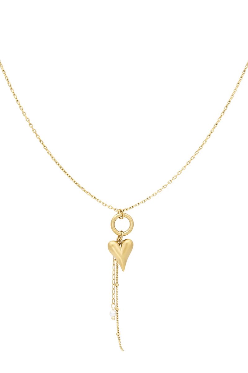 Schakelketting met Hanger Dames - Hoogwaardig RVS / Roestvrij Staal - Waterproof & Hypoallergeen