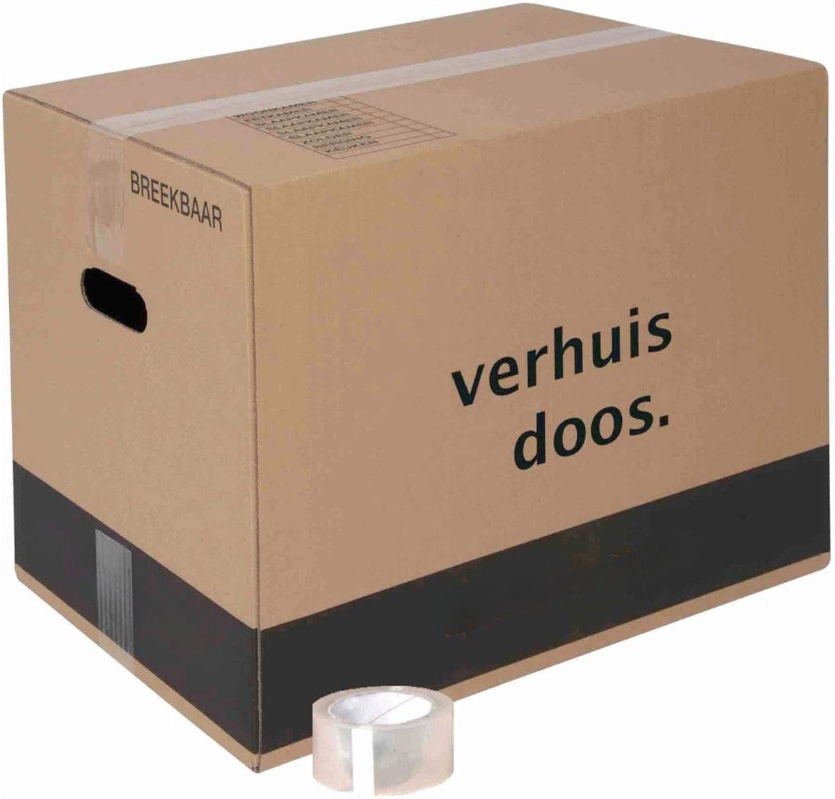 mavoa® verhuisdozen - verzenddozen - kartonnen doos met deksel (lxbxh)