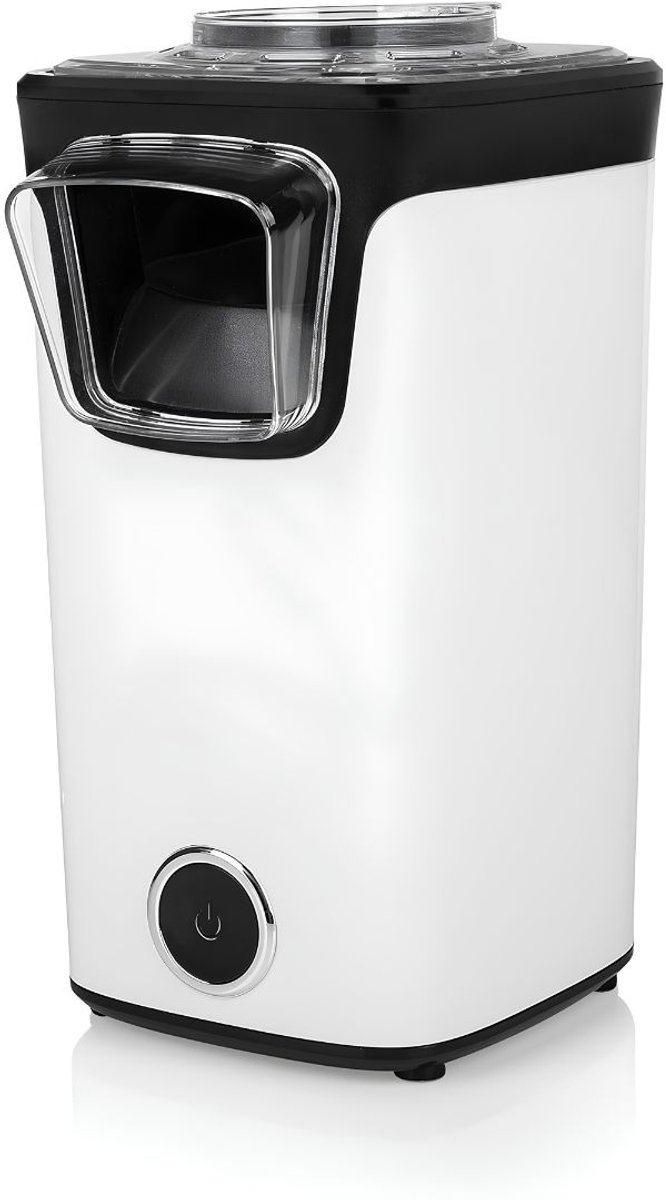 TYR® Popcorn Machine - Hetelucht Popcornmaker - Popcorn Machine zonder Olie - Wit - 17cm x 14cm x 25cm