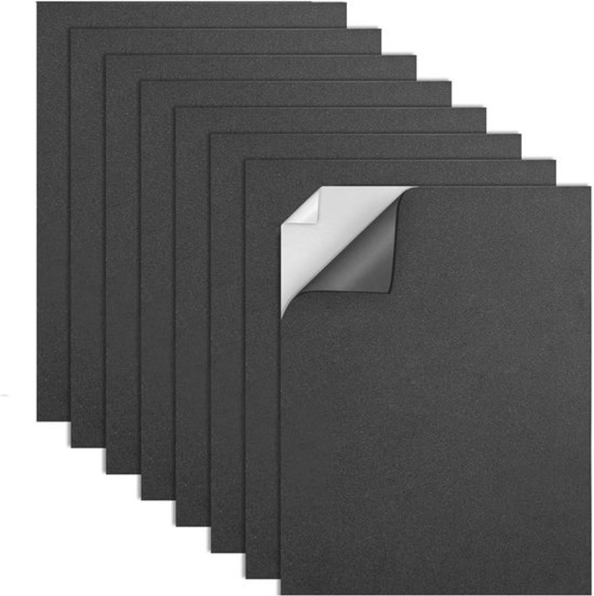 8 Stuks Zelfklevende Schuimrubberen Plaat – Antislip EVA-schuimmat voor Meubels, Deuren en DIY Projecten