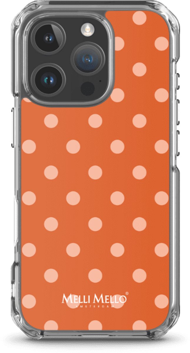 Melli Mello Telefoonhoesje Royal Dots (Soft Case) - Apple iPhone 16 Pro