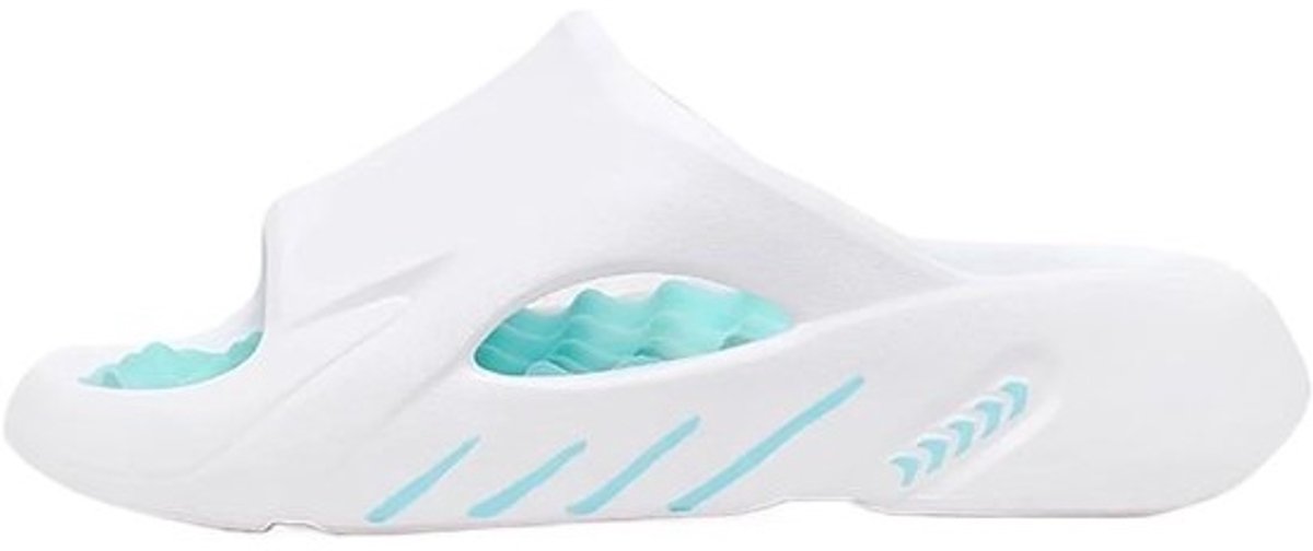 Massage Pantoffels - Comfortabele Slippers - Binnen en Buiten - Antislip Zool - Maat 42-43 - Wit Blauw