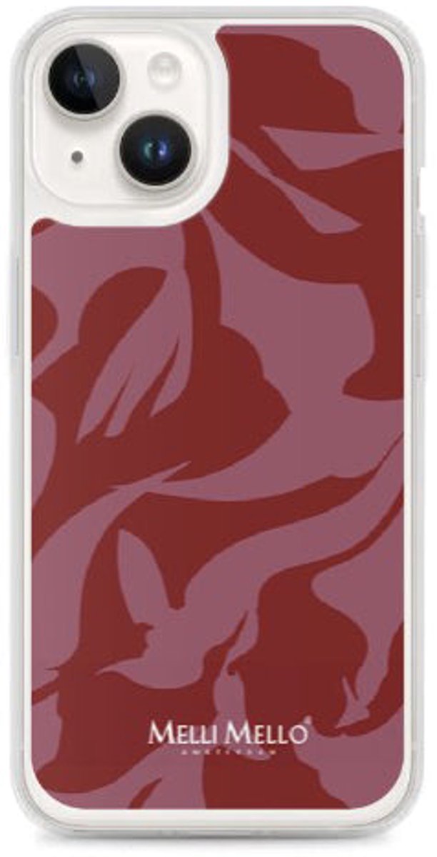 Melli Mello Telefoonhoesje Crimson Wave (Soft case) - Apple iPhone 14