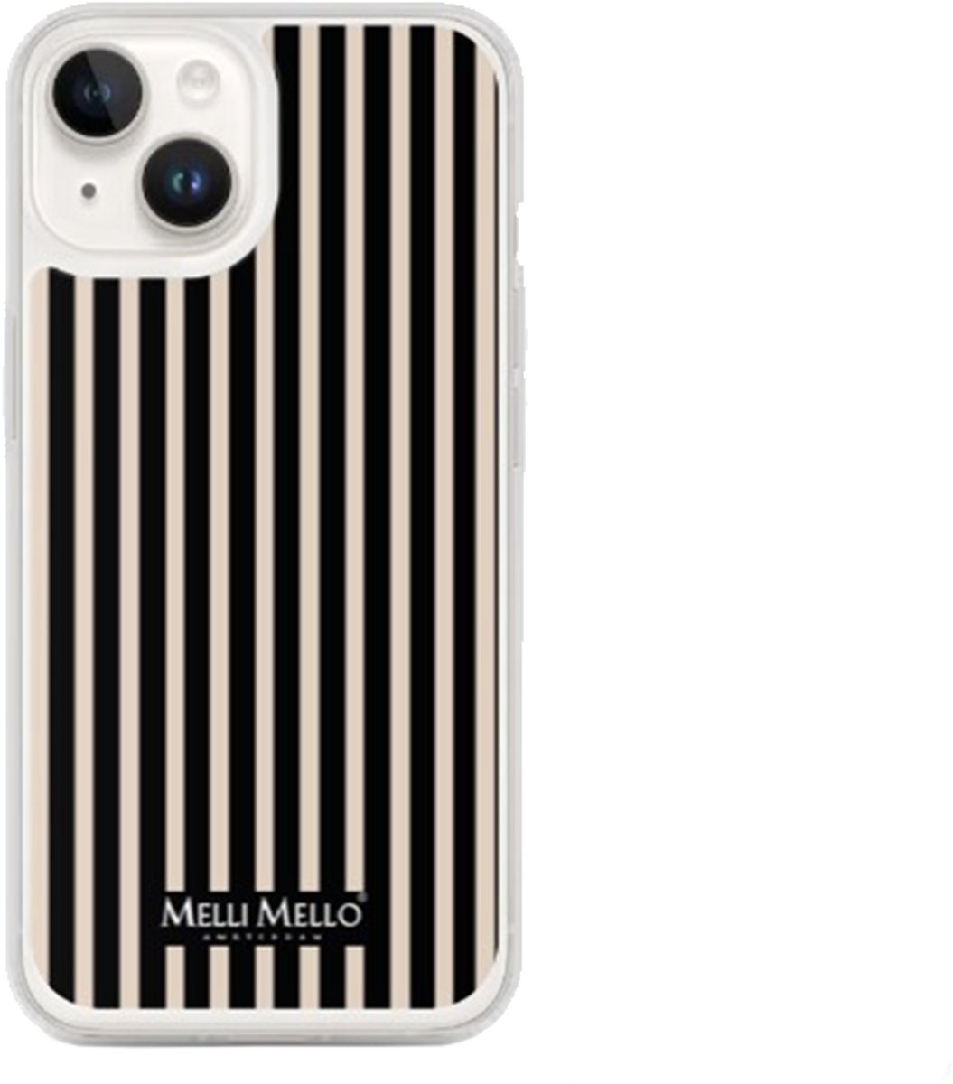 Melli Mello Telefoonhoesje Midnight Lines (Soft case) - Apple iPhone 14