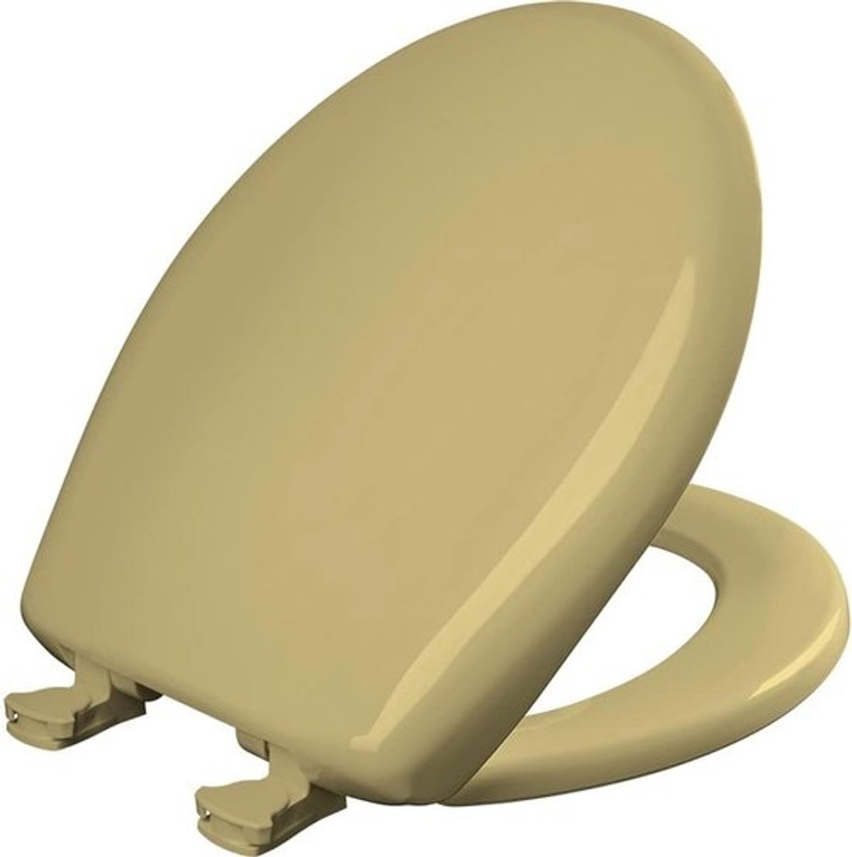 Toiletbril - Zitting Toilet - Badkamer Comfort - Softclose Scharnieren - Rond Model - Oogst Goud