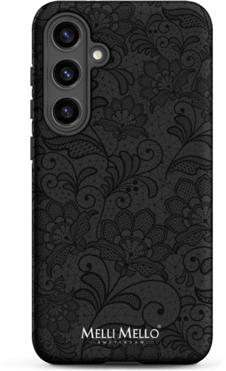 Melli Mello Telefoonhoesje Midnight Lace (Tough Case) - Samsung Galaxy S24 Plus