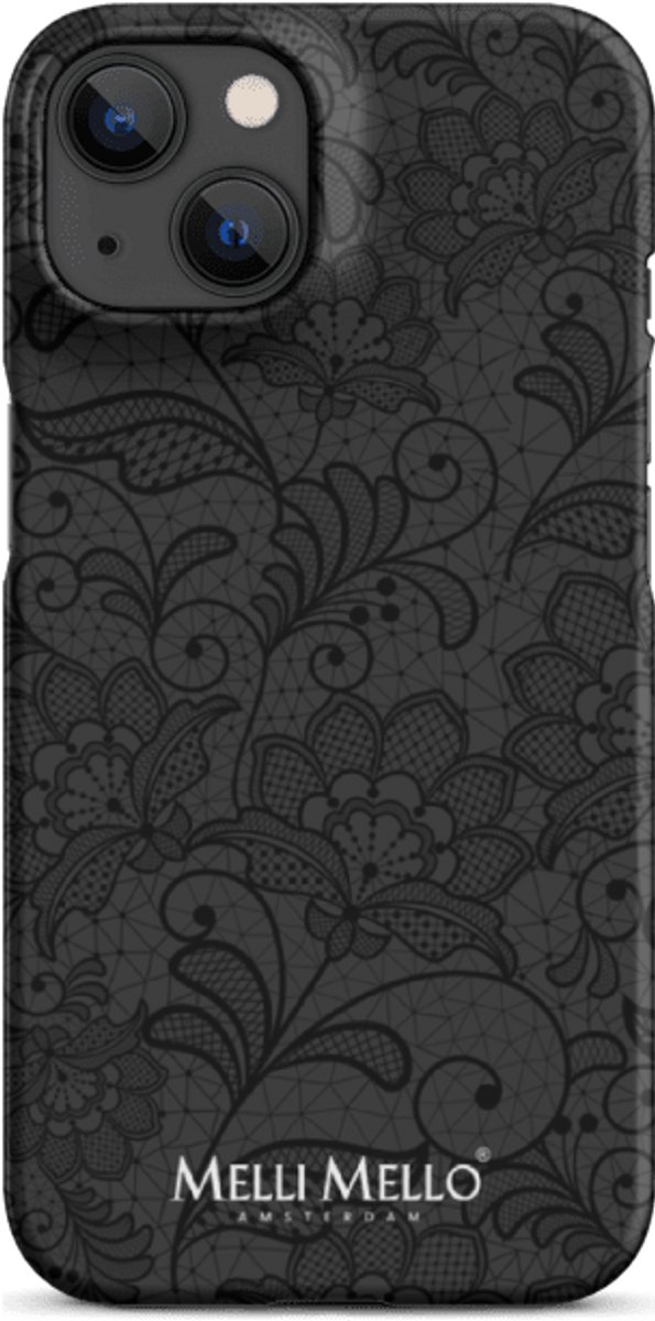 Melli Mello Telefoonhoesje Midnight Lace (Hard Case) - Apple iPhone 14