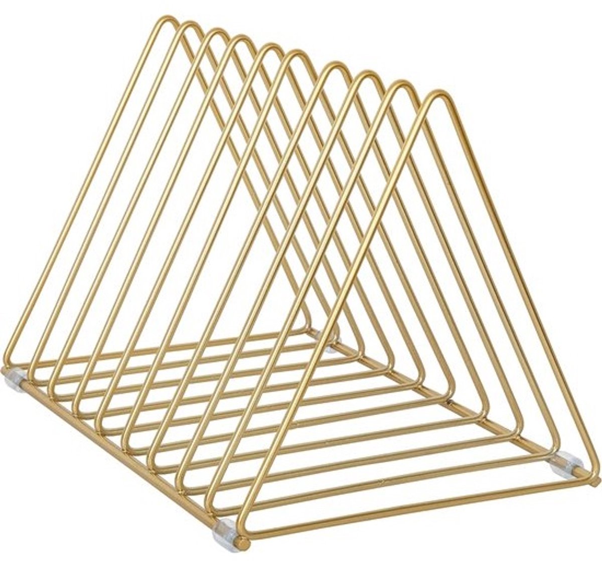 Dossierhouder Bureau - Opberger Sorteerder - Thuiswerk Organiseren - Negen Vakken Ontwerp - 17.8 x 26 x 17.8 cm - Goud