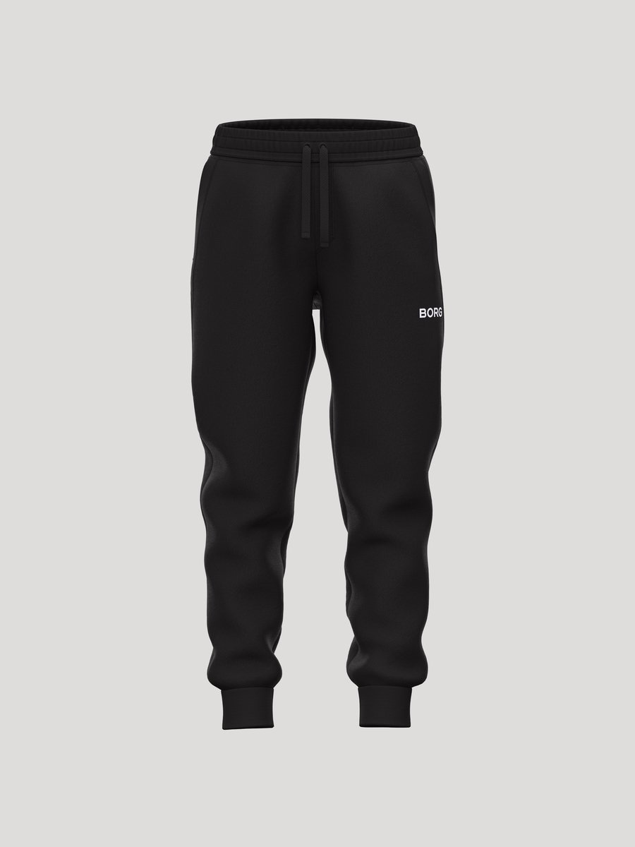 Björn Borg Essential 3 Joggingbroek Jongens Lange Sportbroek Kinderen - Zwart - Maat 158-164