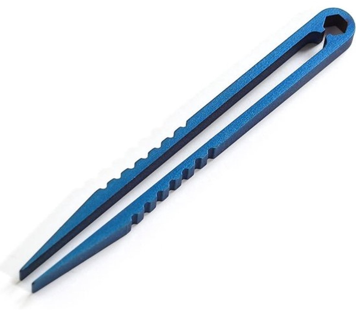 Draagbare titanium pincet 8,3 cm - EDC pincet roestvrij staal voor elektronica, modelbouw, hobby, reizen, kamperen en outdoor