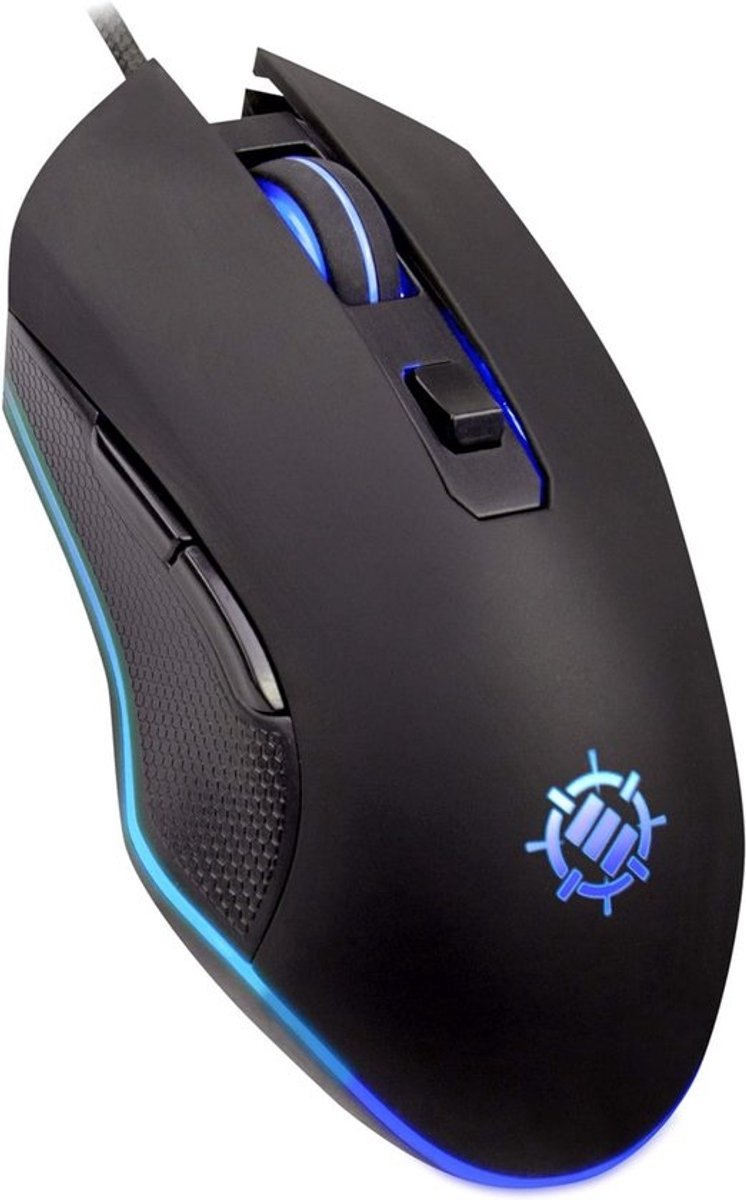 USB Gaming Muis met Programmeerbare Knoppen en RGB Verlichting