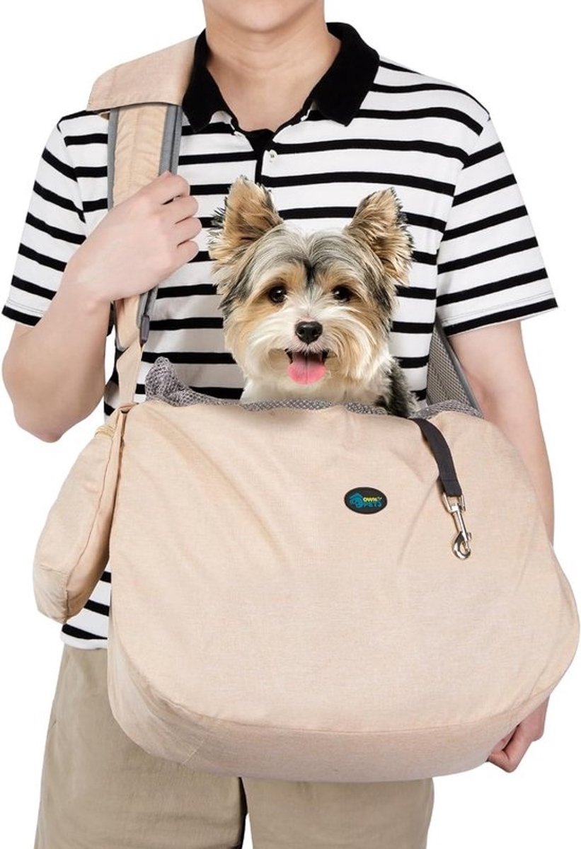 Hond Draagzak Sling Wit