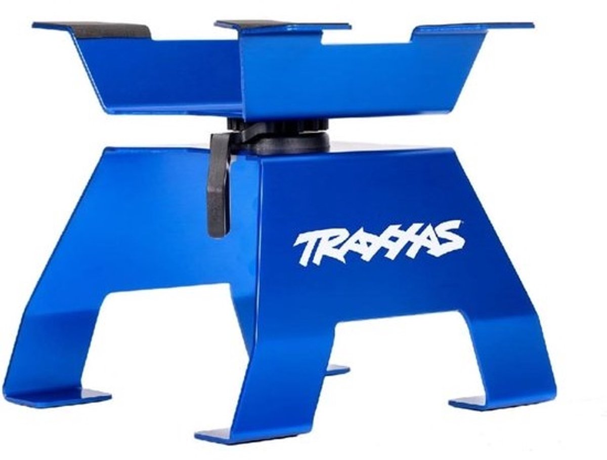 Blauwe Aluminium X-Truck Stand voor X-Maxx en XRT