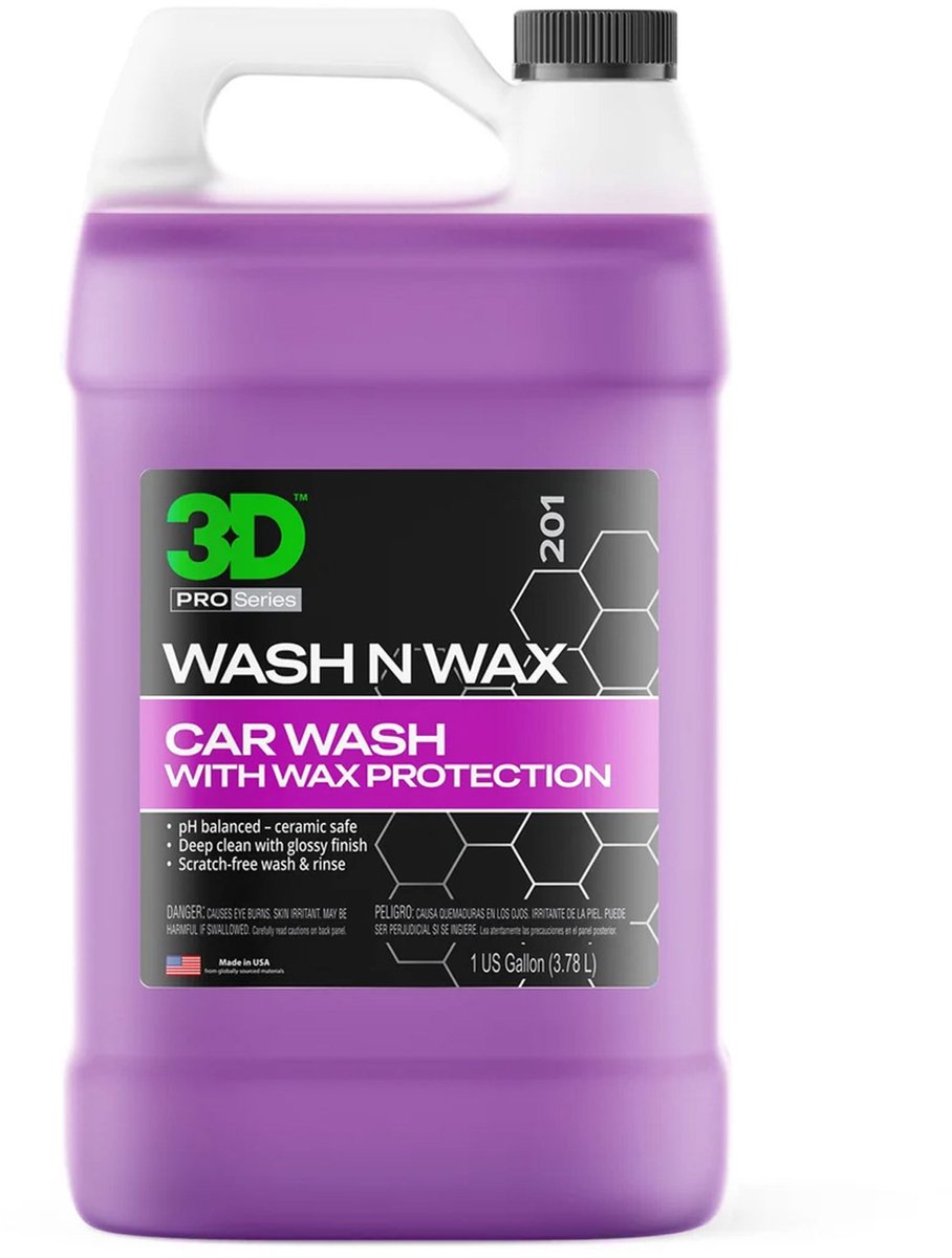 3D Wash & Wax 3,78 liter