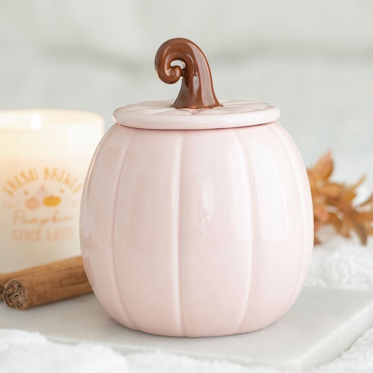 Something Different - Pink Curly Pumpkin Oliebrander - Roze