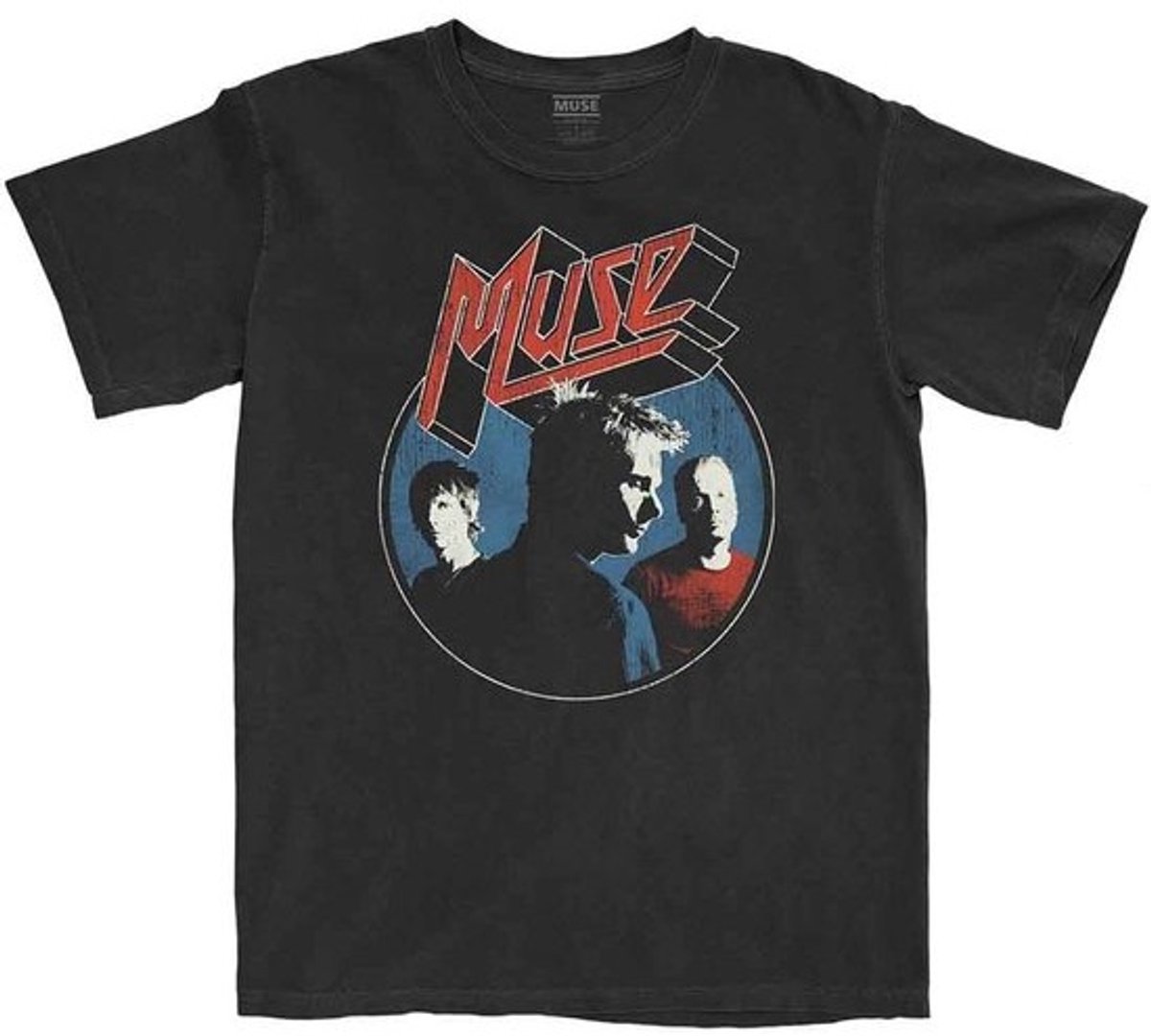 Unisex T-Shirt - Bandshirt Bodysuit - Vrije Tijd - Officieel Gelicenseerd - XXL - Zwart