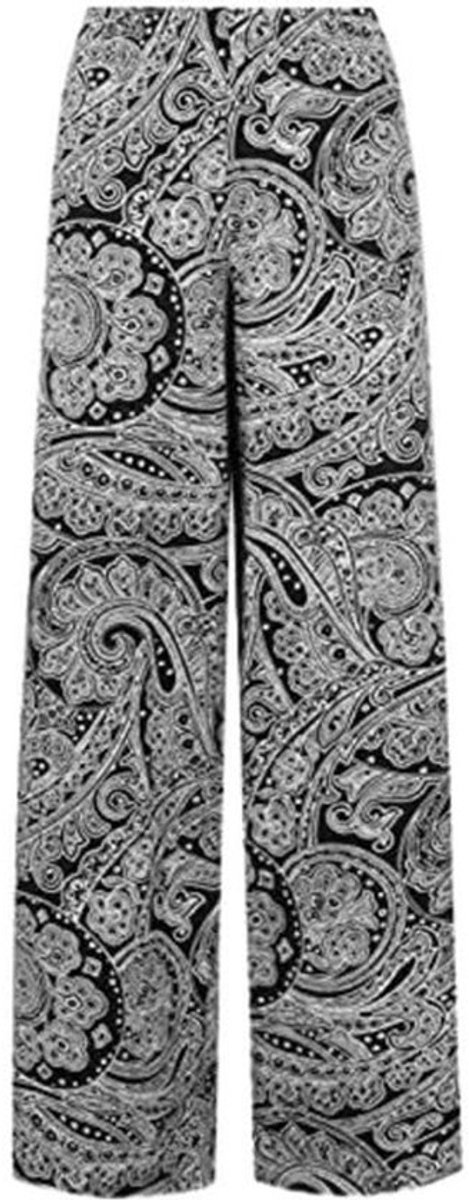 Effen Flared Palazzo Broek voor Dames - Wijd Valle Breed Met Elastische Taille