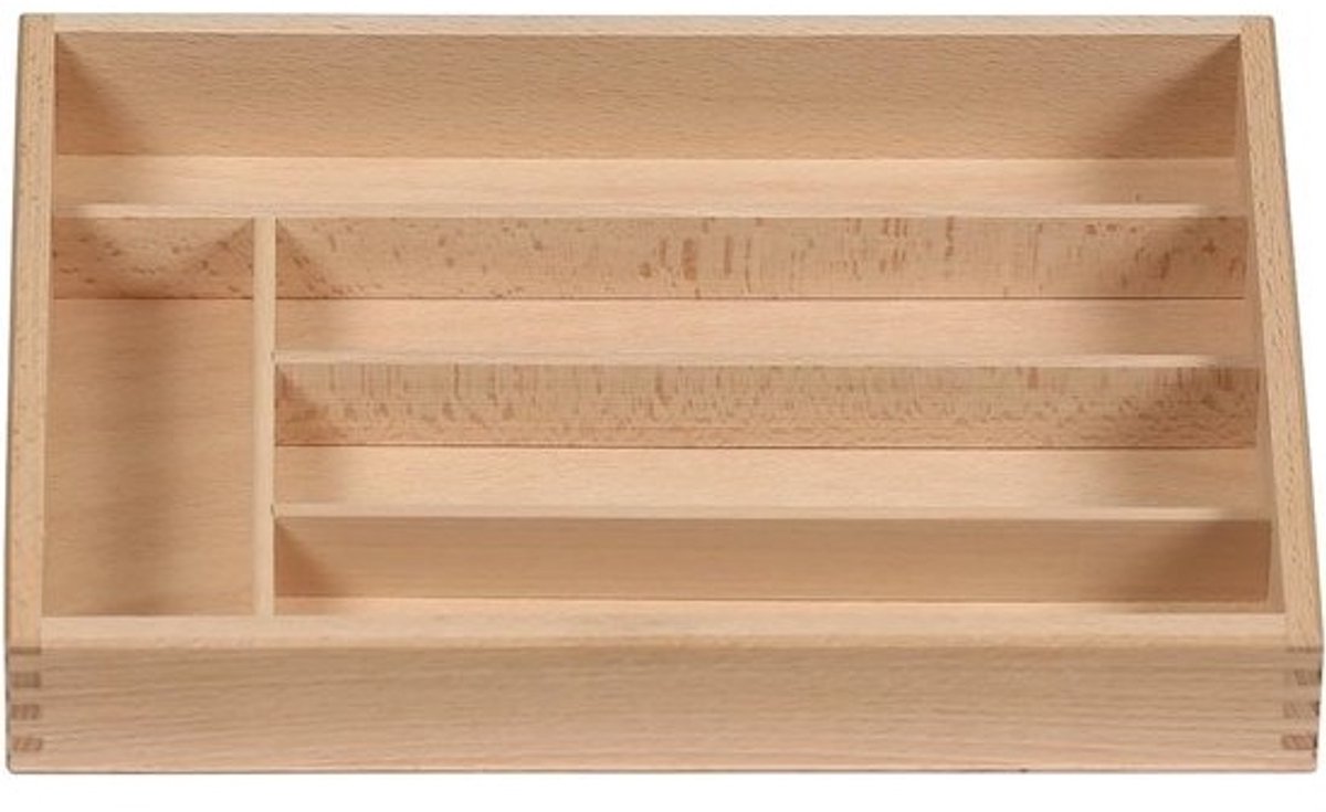 Houten Bestekbak Keuken & Horeca - Bestekcassette 3, 4 of 5 Vakken