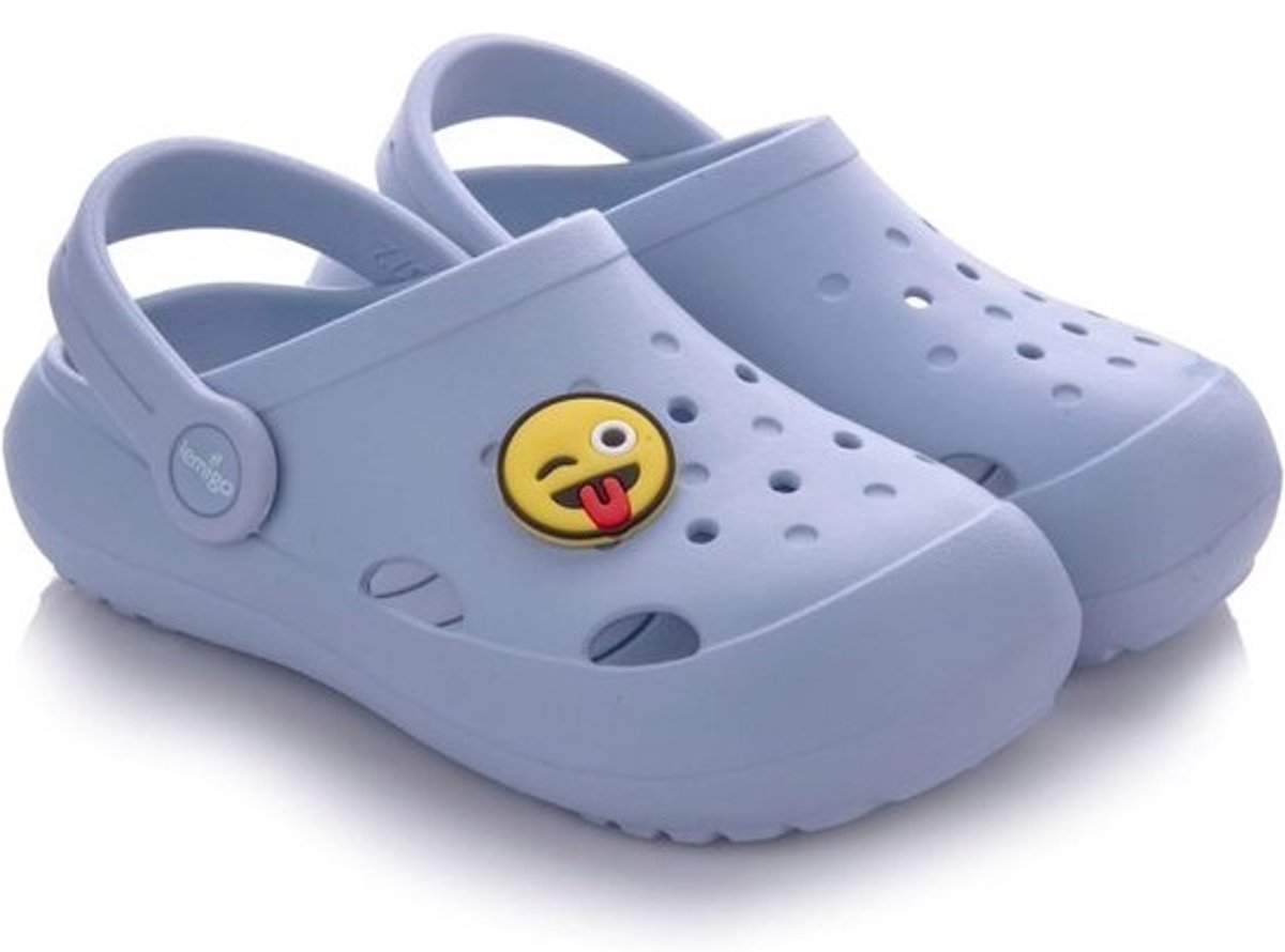 Lichtgewicht Kinder Klompen EVA met Pin Veerbare Tuinschoenen en Badslippers Maat 23-36