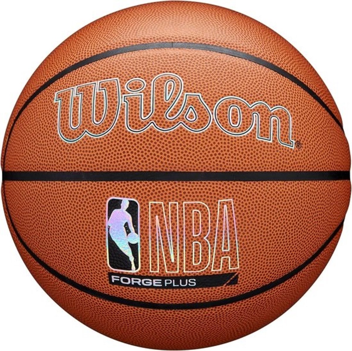 Wilson NBA Forge Plus Basketbal - Indoor/Outdoor - Bruin - Maat 7 - 29.5 Inch